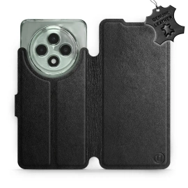 Hülle für OPPO Reno12 FS 5G - Farbe Black Leather