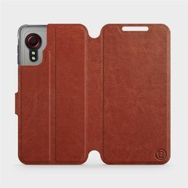 Hülle für Samsung Galaxy Xcover 5 - Farbe Brown&Gray