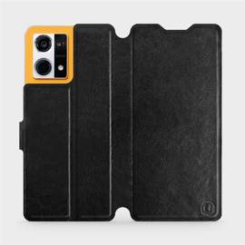 Hülle für Oppo Reno 7 4G - Farbe Black&Orange