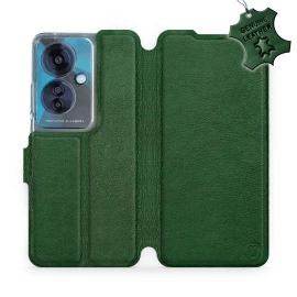 Hülle für OPPO Reno 11F - Farbe Green Leather