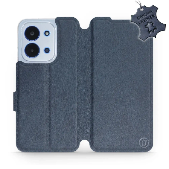 Hülle für Xiaomi Redmi 15C 4G - Farbe Blue Leather