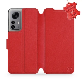 Hülle für Xiaomi 12X - Farbe Red Leather