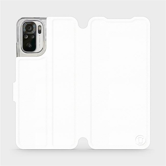 Hülle für Xiaomi Redmi Note 10s - Farbe White&Orange