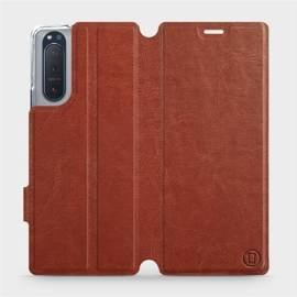 Hülle für Sony Xperia 5 II - Farbe Brown&Orange