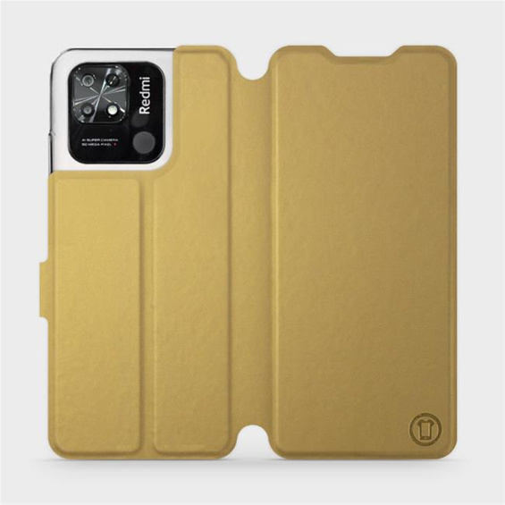 Hülle für Xiaomi Redmi 10C - Farbe Gold&Gray