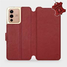Hülle für Vivo V23 5G - Farbe Dark Red Leather