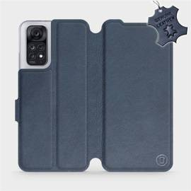 Hülle für Xiaomi Redmi Note 11S - Farbe Blue Leather