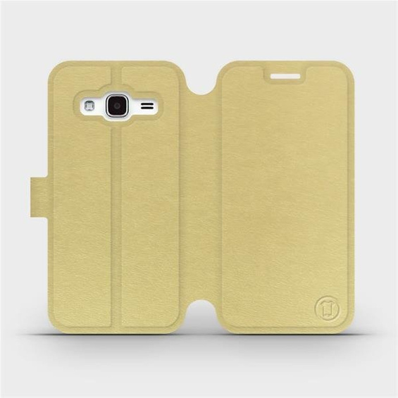 Hülle für Samsung Galaxy J3 2016 - Farbe Gold&Gray