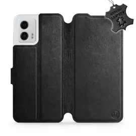 Hülle für Motorola Moto G53 5G - Farbe Black Leather