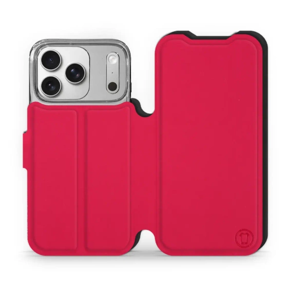 Hülle für Apple iPhone 17 Pro - Farbe Rot mit Schwarz