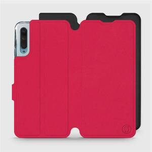 Hülle für Huawei P Smart Pro - Farbe Rot mit Schwarz