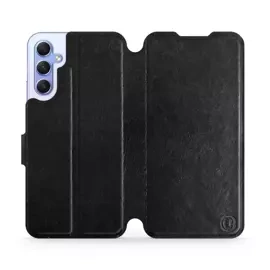Hülle für Samsung Galaxy A34 5G - Farbe Black&Orange