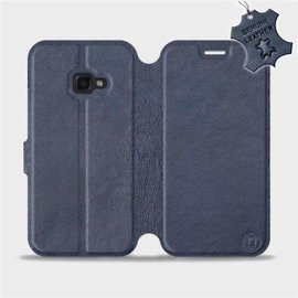 Hülle für Samsung Galaxy Xcover 4 - Farbe Blue Leather