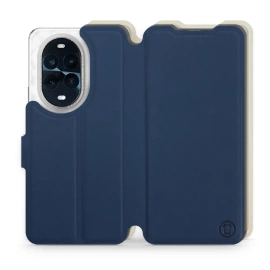 Hülle für Huawei Nova 13 Pro - Farbe Marineblau mit Platin