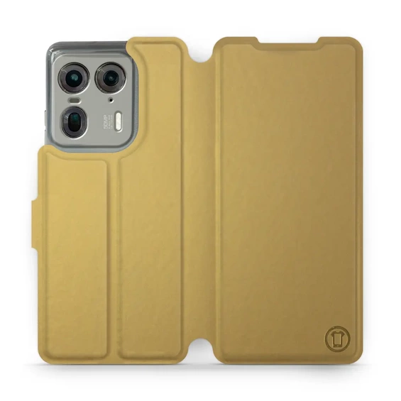 Hülle für Motorola Edge 50 Ultra - Farbe Gold&Gray