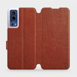 Hülle für Vivo Y72 5G - Farbe Brown&Gray