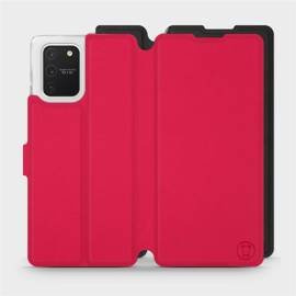 Hülle für Samsung Galaxy S10 Lite - Farbe Rot mit Schwarz