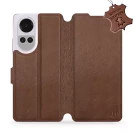 Hülle für OPPO Reno 10 Pro 5G - Farbe Brown Leather