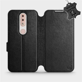 Hülle für Nokia 4.2 - Farbe Black Leather