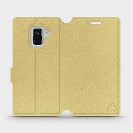 Hülle für Samsung Galaxy A8 2018 - Farbe Gold&Gray