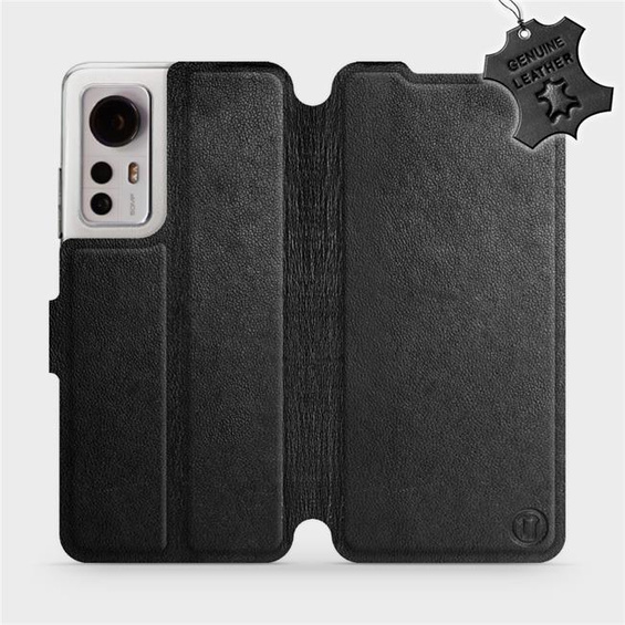 Hülle für Xiaomi 12 - Farbe Black Leather