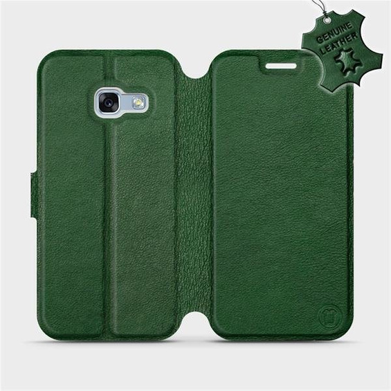 Hülle für Samsung Galaxy A3 2017 - Farbe Green Leather