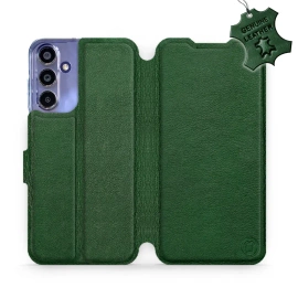 Hülle für Samsung Galaxy A15 4G - Farbe Green Leather