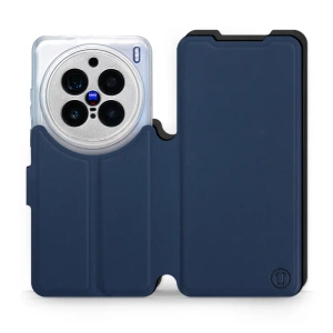 Hülle für Vivo X200 Pro 5G - Farbe Marine mit Schwarz