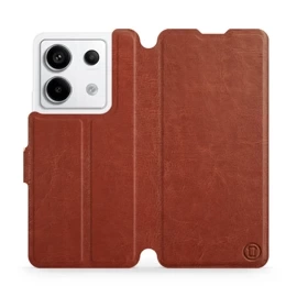 Hülle für Xiaomi Redmi Note 13 PRO - Farbe Brown&Orange