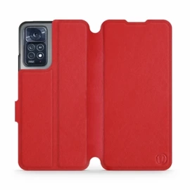 Hülle für Xiaomi Redmi Note 12 Pro 4G - Farbe Red Leather