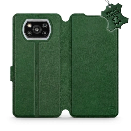 Hülle für Xiaomi POCO X3 Pro - Farbe Green Leather