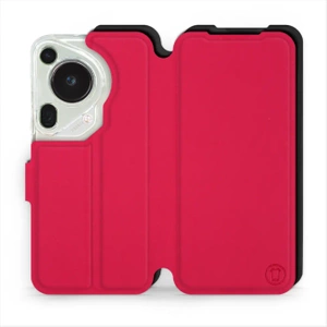 Hülle für Huawei Pura 70 Ultra - Farbe Rot mit Schwarz