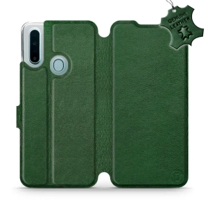 Hülle für OPPO A31 - Farbe Green Leather