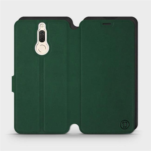 Hülle für Huawei Mate 10 Lite - Farbe Grün mit Schwarz