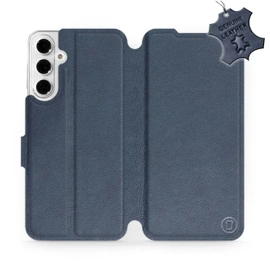 Hülle für Samsung Galaxy A16 5G - Farbe Blue Leather