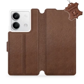Hülle für Xiaomi Redmi Note 13 5G - Farbe Brown Leather