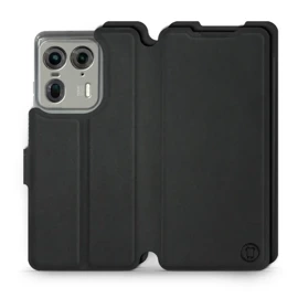 Hülle für Motorola Edge 50 Ultra - Farbe Schwarz mit Schwarz