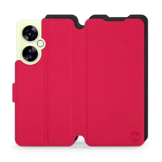 Hülle für OnePlus Nord CE 3 Lite 5G - Farbe Rot mit Schwarz