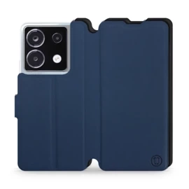 Hülle für Xiaomi POCO X6 - Farbe Marine mit Schwarz