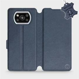 Hülle für Xiaomi POCO X3 Pro - Farbe Blue Leather