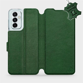 Hülle für Samsung Galaxy M23 5G - Farbe Green Leather