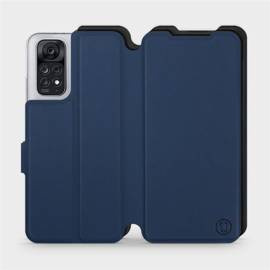 Hülle für Xiaomi Redmi Note 11S - Farbe Marine mit Schwarz