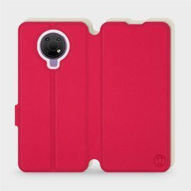 Hülle für Nokia G10 - Farbe Rot mit Platin