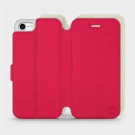 Hülle für Apple iPhone SE 2020 - Farbe Rot mit Platin