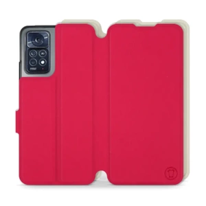 Hülle für Xiaomi Redmi Note 12 Pro 4G - Farbe Rot mit Platin