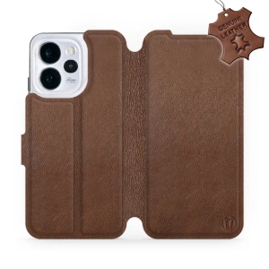Hülle für OPPO Reno 15 - Farbe Brown Leather
