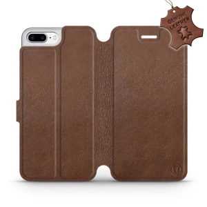 Hülle für Apple iPhone 8 Plus - Farbe Brown Leather