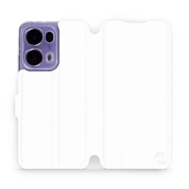 Hülle für OPPO Reno 13 Pro - Farbe White&Orange