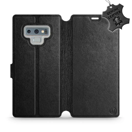Hülle für Samsung Galaxy Note 9 - Farbe Black Leather