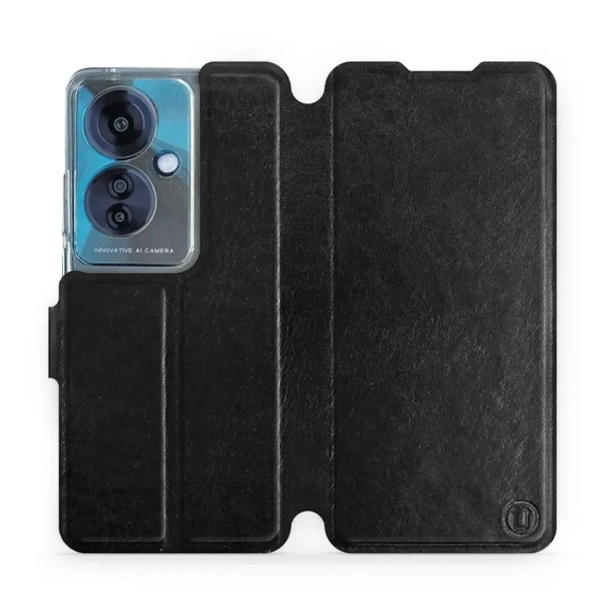 Hülle für OPPO Reno 11F - Farbe Black&Gray